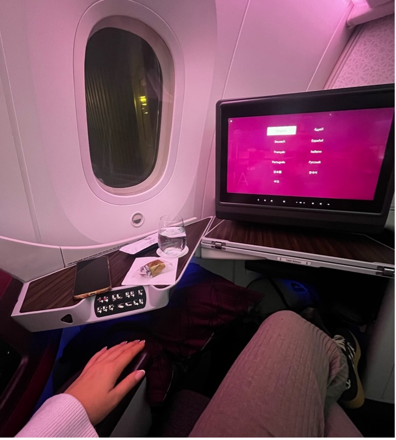 Flitterwochen beginnen am Gate