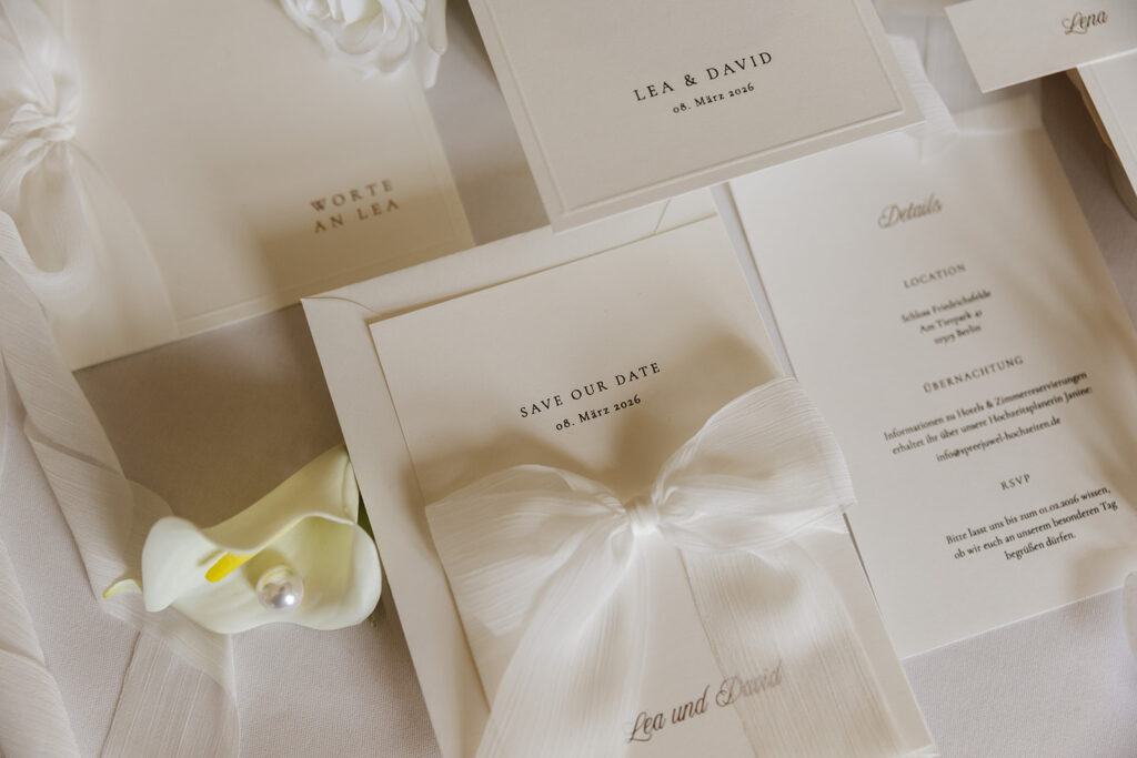 Papeterie im Schloss Friedrichsfelde Berlin