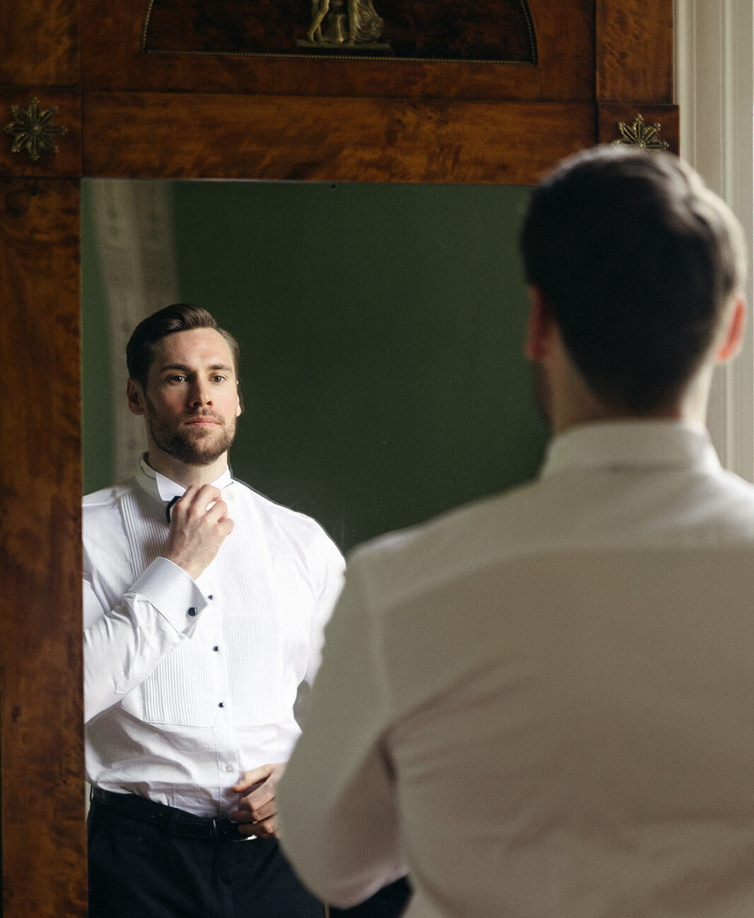 David im Schloss Friedrichsfelde