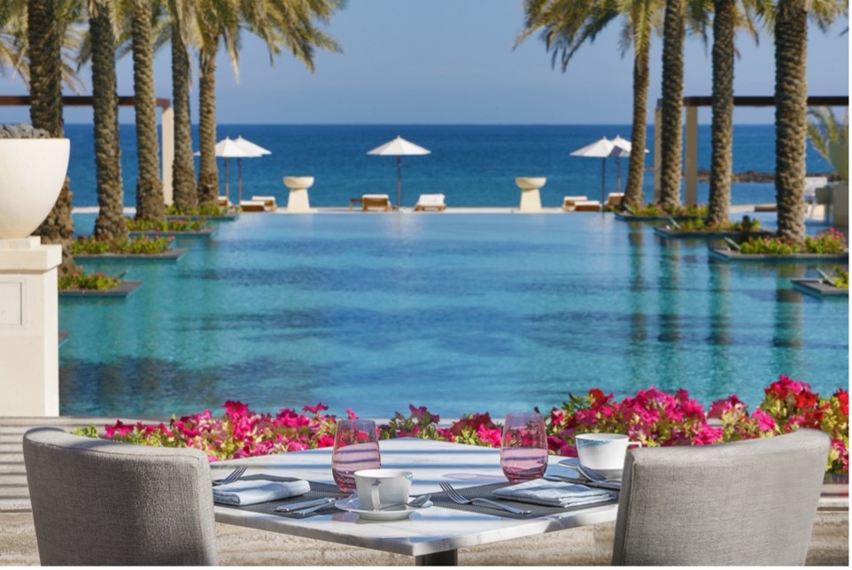 Frühstück am Wasser genießen