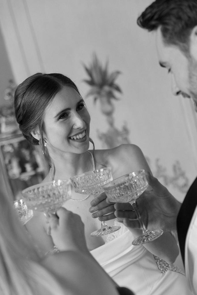 Hochzeitsplanerin Janine Schumann mit Lea und David, Tagesbegleitung Schloss Friedrichsfelde Berlin